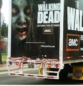 Walking Dead truck  follow that truck